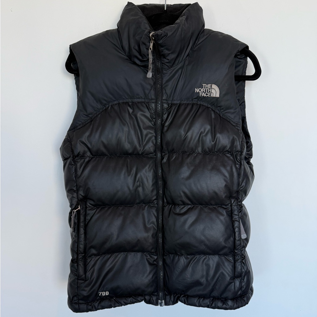 The North Face Charcoal Puffer Vest